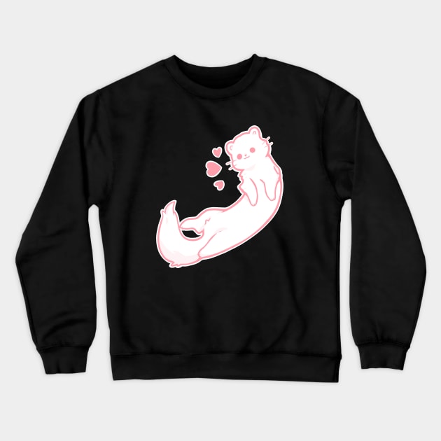 ferret Crewneck Sweatshirt by nekomachines